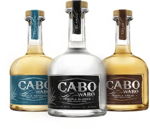 Cabo Wabo Tequila Variety PNG image