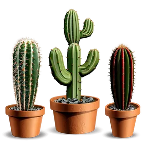 Cactus Collection Png Eoe PNG image