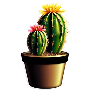 Cactus Decoration PNG Vkw10 PNG