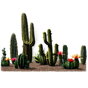 Cactus Garden Png 05032024 PNG image