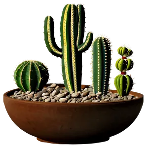 Cactus Garden Png Cfm77 PNG image