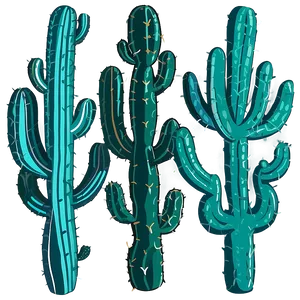 Cactus Pattern Png 4 PNG image