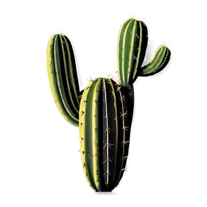 Cactus Silhouette Png 7 PNG image