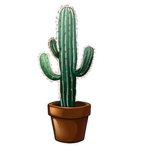 Cactus Theme Png Luq PNG image