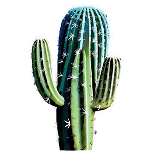 Cactus With Mountain Backdrop PNG Cis98 PNG