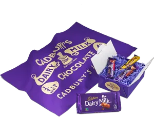 Cadbury Dairy Milk Chocolate Collection PNG image