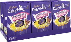 Cadbury Dairy Milk Marvellous Creations Packaging PNG image
