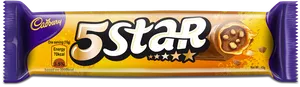 Cadbury5 Star Chocolate Bar PNG image