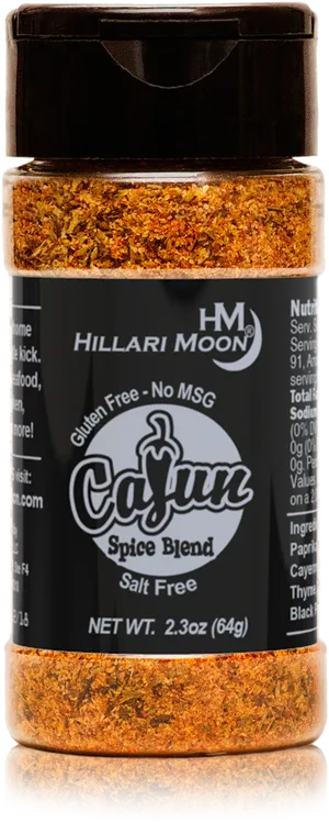 Cajun Spice Blend Bottle PNG image