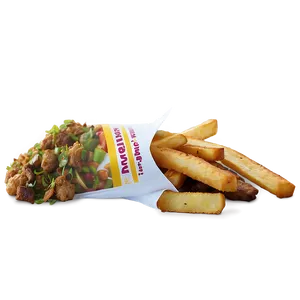 Cajun Spiced Fries PNG Wre91