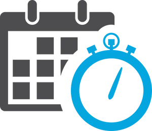 Calendar Stopwatch Icon PNG image