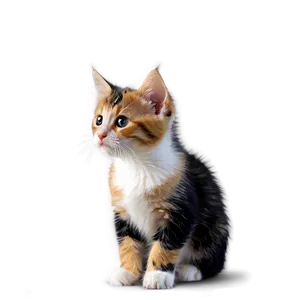Calico Kitten PNG Wum78 PNG