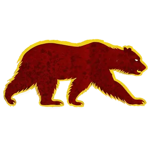 California Bear And Star Png 06262024 PNG image