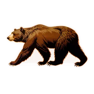 California Bear Road Trip PNG 31