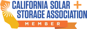 California Solar Storage Association Member Badge PNG image