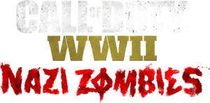 Call_of_ Duty_ W W I I_ Nazi_ Zombies_ Logo PNG