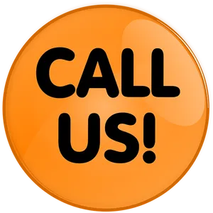 Call Us Button Orange Background