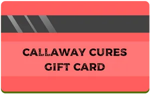 Callaway Cures Gift Card Design PNG image