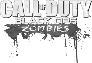 Callof Duty Black Ops Zombies Logo PNG