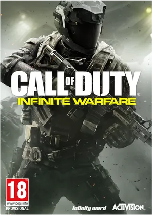 Callof Duty Infinite Warfare Game Cover PNG image