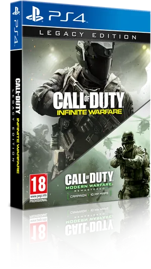 Callof Duty Infinite Warfare P S4 Legacy Edition PNG