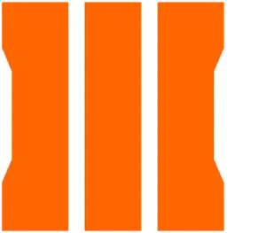 Callof Duty Logo Orange PNG image