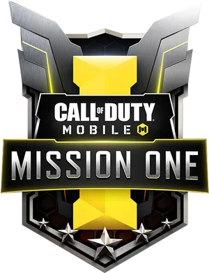 Callof Duty Mobile Mission One Logo PNG image