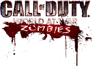 Callof Duty Worldat War Zombies Logo PNG image