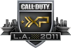 Callof Duty X P2011 Event Logo PNG image