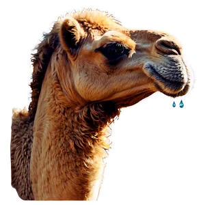 Camel Drinking Water PNG 29
