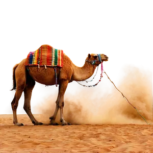 Camel In Sandstorm Png Eoh24 PNG image