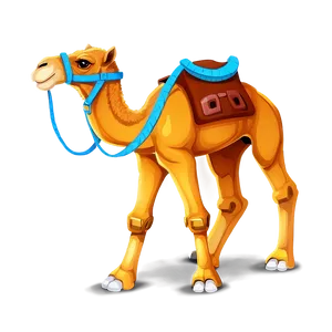 Camel In Traditional Harness PNG Lyy12 PNG