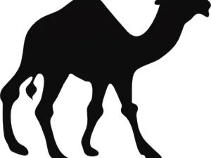 Camel Silhouette Graphic