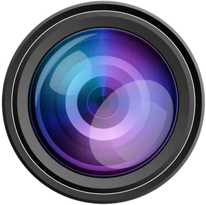 Camera Lens Close Up Graphic PNG
