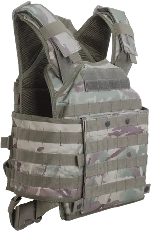 Camo Bulletproof Vest PNG