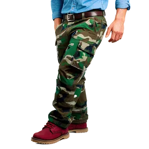 Camo Cargo Pants Png Lhr PNG image