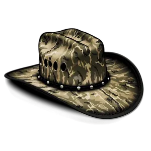 Camo Cowgirl Hat Png Jol PNG image