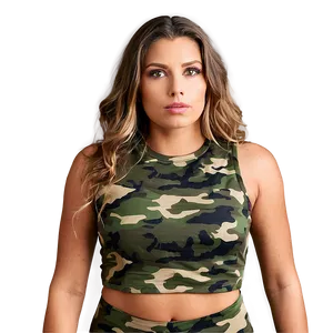 Camo Crop Top PNG 05252024
