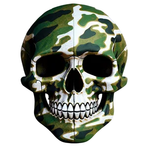 Camo Skull Graphic Png 81 PNG image