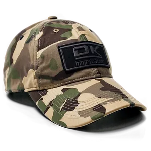 Camo Tactical Hat PNG 06132024 PNG