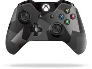Camo Xbox One Controller PNG image