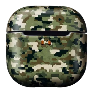 Camouflage Airpods Case Visual PNG 06292024 PNG