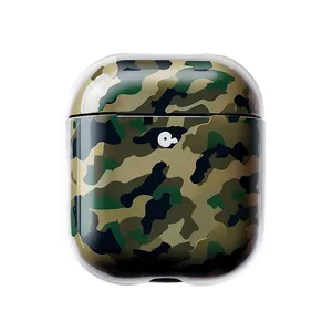 Camouflage Airpods Case Visual PNG Pso34 PNG