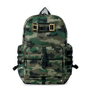 Camouflage Book Bag Military PNG Ckg30 PNG