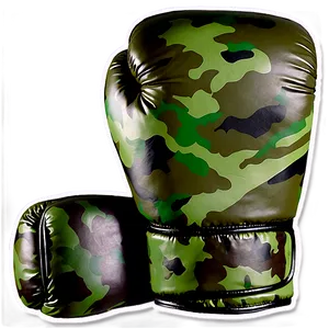Camouflage Boxing Gloves Png Nfn70 PNG image