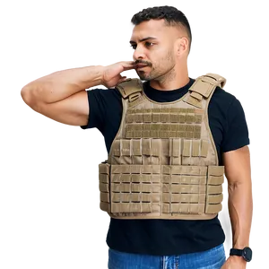 Camouflage Bulletproof Vest Png 06262024 PNG image