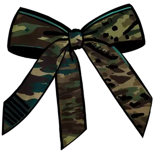 Camouflage Cheer Bow Png 16 PNG image