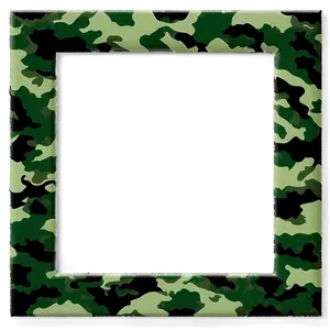 Camouflage Green Frame PNG Kni41 PNG