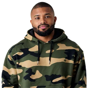 Camouflage Hoodie Png Kte29 PNG image