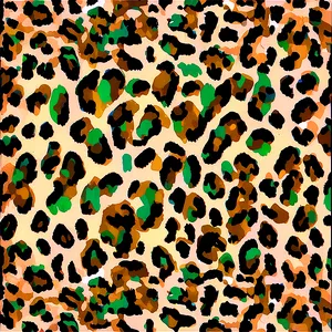 Camouflage Leopard Pattern PNG Aiw
